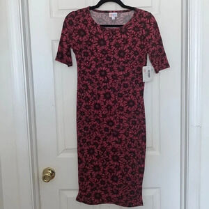 LulaRoe Julia  Floral Dress